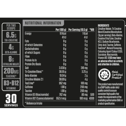 Applied Nutrition ABE Ultimate Pre-Workout Sample - 12,5 g - 1